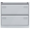 LIGHT Hängeregistraturschrank, doppelbahnig, DIN A4,...