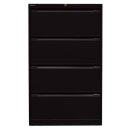 Hängeregistraturschrank, doppelbahnig, DIN A4, 4...
