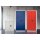 Flügeltürenschrank Universal, 1 Fachboden, 2 OH, Farbe verkehrsweiß, abschließbar, Maße (HxBxT): 1.000 x 914 x 400 mm