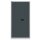 Flügeltürenschrank Universal, 3 Fachböden, 4 OH, Farbe Korpus lichtgrau, Türen anthrazitgrau, abschließbar, Maße (HxBxT): 1.806 x 914 x 400 mm
