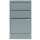 Home Filer, 2 Universal-, 1 HR-Schublade, abschließbar, Maße (HxBxT): 672 x 413 x 400 mm