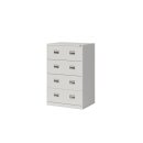 Hängeregistraturschrank ECO, doppelbahnig, DIN A4, 4...