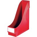 Stehsammler A4, rot, Polystyrol, auswechselbares...