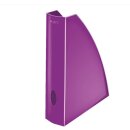 Stehsammler WOW, A4, violett, Polystyrol, Griffloch,...