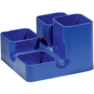 universeller Schreibgerätköcher, uni-butler royalblau, 130 x 130 x 90 mm