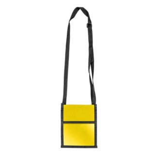Brustbeutel Velocolor, gelb, 135 x 175 mm, aus Polyester, Packung à 6 Stück
