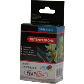Tintenpatrone farbig, ersetzt HP CB338EE