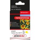 Tintenpatrone yellow, ersetzt Canon CLI-521Y