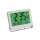 Funkgesteuerte Uhr, LCD, 200x150x30 mm, mit Uhrzeit, Datum, Wochentag, Temperatur und Alarmfunktion
