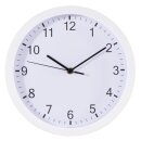 Wanduhr, Pure, Ø 25 cm, weiß, geräuscharm