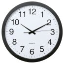 Wanduhr, PG400 Jumbo, schwarz, geräuscharm,...