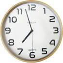 UNILUX Wanduhr BALTIC, buche/weiß, Quarzuhrwerk,...