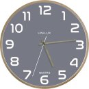 UNILUX Wanduhr BALTIC, buche/grau, Quarzuhrwerk, Ø...