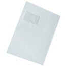 Büroring Versandtaschen weiß, mit Fenster und...