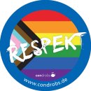 Respekt Aufkleber Regenbogen